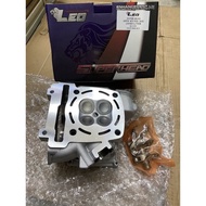 LEO LC135 Y15ZR SUPER HEAD OPEN WATER CAVE 24MMX27MM 0 CYLINDER HEAD 24/27MM 24MM 27MM LEO RACING