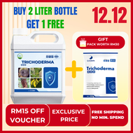 [2 Liter Free 1 Botol] Racun Kulat Paling Berkesan Trichoderma Meningkatkan Daya Tahan Tumbuhan -