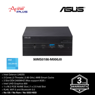 (AONE PLUS SS2) ASUS PN40-01 Intel Platform Mini Pc Barebone (Intel Celeron J4025) (90MS0186-M000J0)