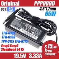 Original 19.5V 3.33A 65W laptop AC power adapter charger for HP Pavilion Sleekbook 14 15 ENVY4 ENVY6