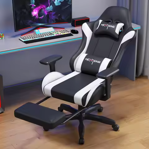 Custom Anji Cheapest Free Sample Ergonomic Reclining Silla Gamer Pc Gamer Chairs Computer Gaming Off