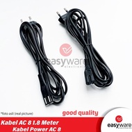 AC Cable 8 AC Power Cable AC Cord 8 good quality easywa53