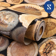 10M Cement concrete effect Wallpaper Malaysia made with high quality Korean wallpaper modern cafe st