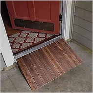 Wood Threshold Ramp,4β 5β 6β 7β 8β 10β Rise Threshold Ramps For Wheelchairs, Wood Portable Transitio