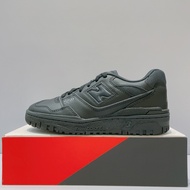 New Balance NB 550 Men Women Black Leather Comfortable Sports White Shoes Casual BB550BBB