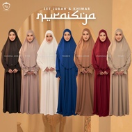 NORMEY NURAISYA SET [KHIMAR & ABAYA] Abaya Abaya Set Abaya Dubai Abaya Dress Muslimah