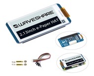 Waveshare 2.13inch E-Ink Display HAT 250x122 Pixel E-Paper for Raspberry Pi 5/4B/3B+/3B/2B/Zero W/WH