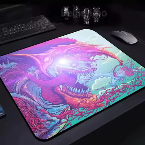 Anime Mouse Pad Gamer Custom 220x180 New Keyboard Pad Small Mouse Pad Csgo Hyper Beast Laptop Non-sl