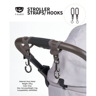 FikaGo Stroller Straps Hooks Dog Cat Stroller