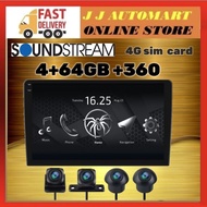 Soundstream Anzuo Genesis DSP Android Player 9” 10” 2GB+64GB 4GB+64GB Free AHD R.Cam 4G 360 View