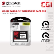 Kingston 960GB DC500 2.5" 3D TLC Enterprise 6Gbps SATA SSD - SEDC500R/960G