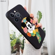 Xiaomi Redmi 12 12C 10 10C 9 9T 9A 9C 8 A1 A2 K40 Gaming 4G 5G Full Cover Phone Case Casing For Cartoon Garland Mouse Soft Silicone Square Camera Protection Shockproof Cases