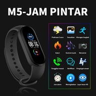 Model Baru 2022 Smart Watch M5 Smart Bracelet Sport Smart Watch Band 5 Jam Tangan Pintar Waterproof 