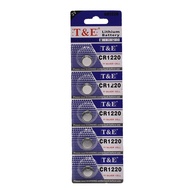 New Item Lithium Battery CR1220 (Set Of 5) CR1220 5PCS