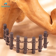 AuraFlow Microlandscape Log Fence Home Accessories Small Fence Wooden Crafts Garden Miniature Home D