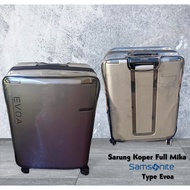 0.8mm Thick Mica Plastic Luggage Cover For Samsonite Evoa