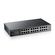 ZYXEL 24-Port Gigabit Ethernet Smart Switch (GS1900-24E) - Managed, Small Form Factor, Limited Lifet