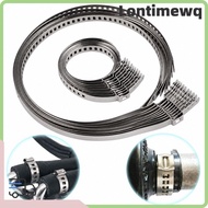 LONTIPH CV Boot Clamp Kit, Stainless Steel Single Ear CV Joint Boot Crimp Clamp,  Adjustable Axle CV