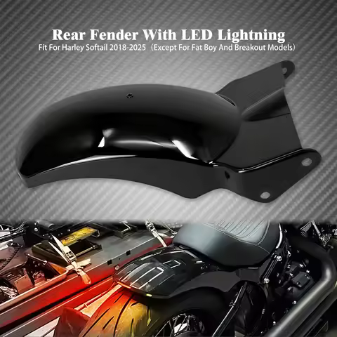 Motorcycle Rear Fender Mudguard Guard Cover For Harley Softail Heritage Slim Street Bob FXBB Standar