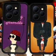 Black Casing for Tecno POP Spark GO1S 9 7 8 20 Pova 5 4 GO GO1 6 Pro Camon 12 GO2 40 30C Plus 5G H11