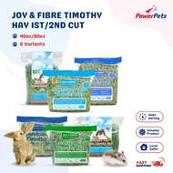 Joy & Fibre Timothy Hay 1st & 2nd Cut 40z 80oz – Fresh, High-Fiber Natural Feed for Small Pets