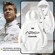 F1 APXGP Fleet Racing Suit Cardigan Sweatshirt Boys Girls Children Student Hooded Jacket