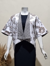 Blazer Bolak Balik Atasan Wanita Outer Lowo Batik Modern