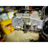 OXY Cnc aluminum we round cover for oxygen sensor fi