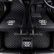 Audi Q2 / Q3 / Q3 Sportback / Q5 / Q7 /TT / TT Coupe car mats Right hand drive Car Mat Leather Car Floor Mat Car Mats / Floor Mats