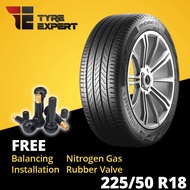 225/50R18 CONTINENTAL UltraContact UC6 (With Delivery/Installation) tyre tayar