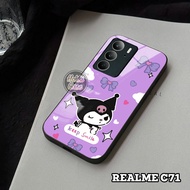 Realme C71 Women's Case - Realme C71 Glass Softcase - Latest Realme C71 Casing 2025 - Silicone For R