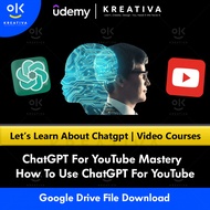 Chatgpt Video Course-ChatGPT For YouTube Mastery How To Use ChatGPT For YouTube | Learn Chatgpt cour
