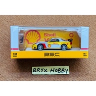Briscale Model Veilside Mazda RX7 Shell With Figure #BSC64VRX7SHLF (1:64)