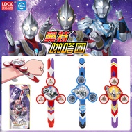 Ultraman ribut ultraman figure ultraman toy Smart Genuine Ultraman Watch Clap Circle toy Trigure Ult