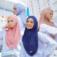 HIRA - Hijabwanitacantik - Instant Jennie Sporty Hijab Sports Jersey Premium I Standard & Jumbo