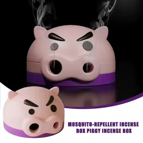 Fat And Chubby Mosquito-repellent Incense Box Piggy Incense Box Fashion Anti-Mosquito Mosquito Repel