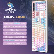 SKYLOONG GK104 Pro Wireless Mechanical Keyboard 3 Modes 8KHz Full Size RGB Backlight PBT Keycap 3.0 