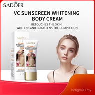 Hot Sale Vitamin C Sunscreen Cream Whitening Body Face Cream Isolation Moisturizing Moisturizing 100