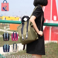 ((COD) mis zapatos Nylon Waterproof Beautiful Leg Embroidery Printed Backpack 7566