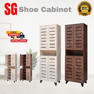 Tall Shoe Cabinet 4 Door