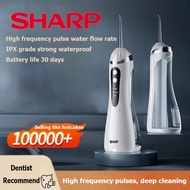 Sharp Water Flosser Water-Powered Dental Floss 300ml, Electric Dental Floss Effectively Cleans Teeth