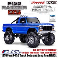 Traxxas 92046-4 TRX4 TRX-4 1/10 High Trail 1979 Ford F150 Ranger XLT RC Truck Clipless - Black