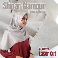 Premium Glamorous Rays Hijab, Glamorous Glitter Veil, Luxurious Elegant Party Hijab