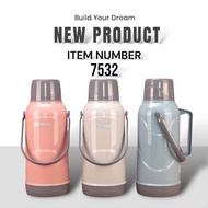 Sakura 7532 Plastic Thermos Thermos Thermos Thermos Thermos Thermos 3.2L Tea Bottle Boiling Water Bo