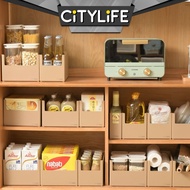 Citylife 1.2L to 9.7L Storage Box Organizsation Box Wardrobe Kitchen Living Room Storage Boxes Organ