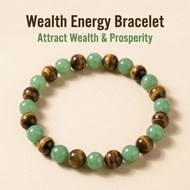 Energy bracelet Energy bracelet Energy bracelet Green Aventurine Tiger Eye Stone Natural Stone brace