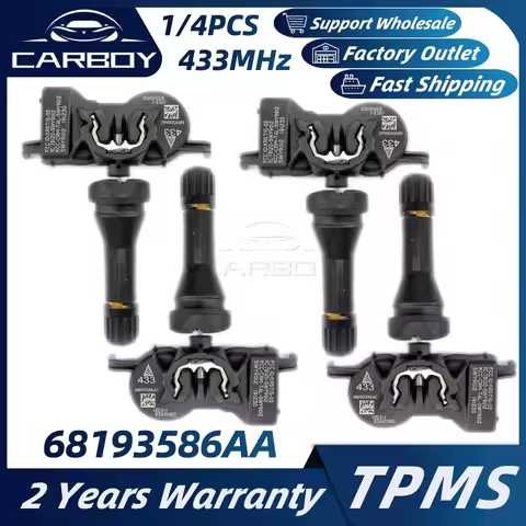 68193586AC 68193586AA TPMS Tire Pressure Sensor For Chrysler Pacifica Jeep Compass Renegade Grand Ch