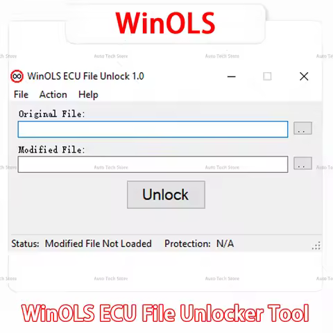 WinOLS ECU File Unlocker - WinOLS NOREAD Removal Tool