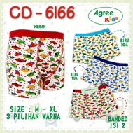 2 PCS BOYS' BOXER UNDERWEAR 6616