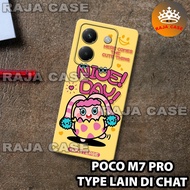 Rubber Softcase poco M7 PRO /RC10 CUTE motif/case poco M7 PRO/casing poco M7 PRO/silicone poco M7 PR